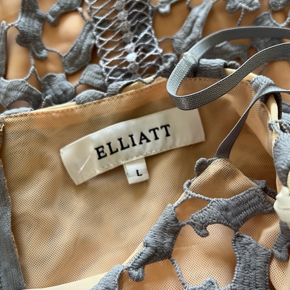 Anthropologie Elliatt Tingle Lace Overlay Midi Dress - Picture 5 of 8